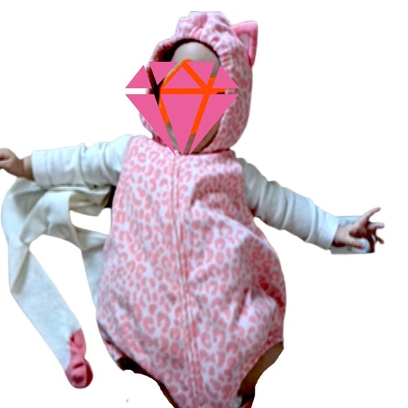 PINK CAT COSTUME NWT 3pc - Picture 6 of 15